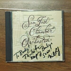 Signed San Jose Chamber Orchestra Music CD 1997